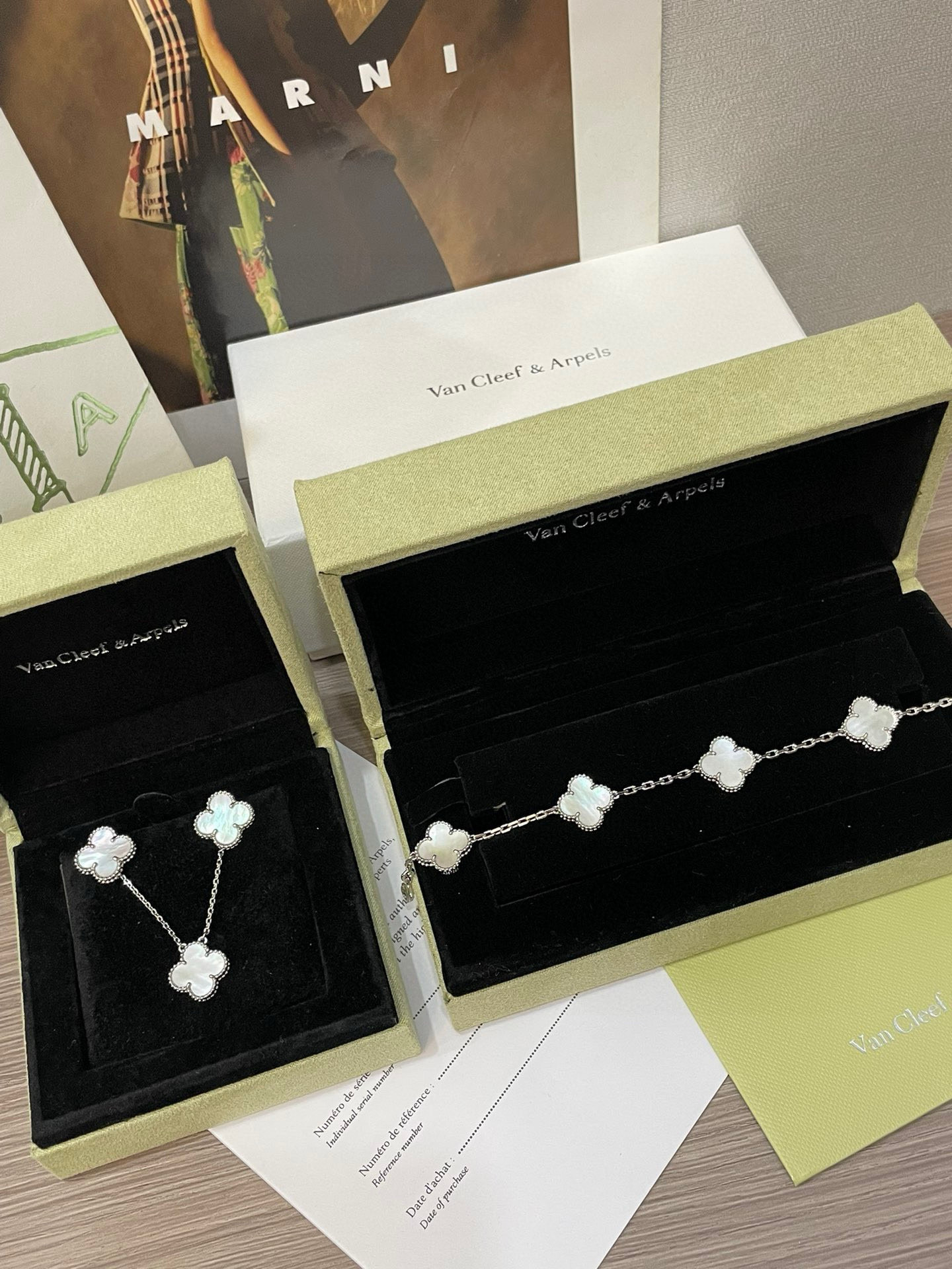 Van Cleef & Arpels Ensemble de bijoux trèfle - luxuryevafr