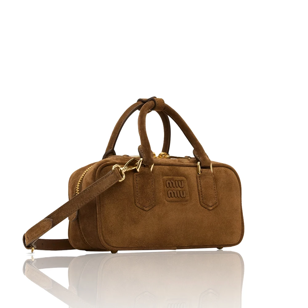 Sac à main en daim rembourré Arcadie de MiuMiu - luxuryevafr