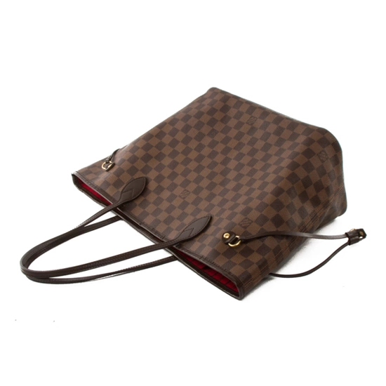 Louis Vuitton N51105 Neverfull MM Sac à bandoulière Damier Ebene Toile - luxuryevafr