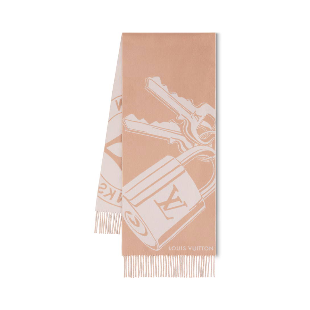 Écharpe LV Lock And Keys M90815 - luxuryevafr