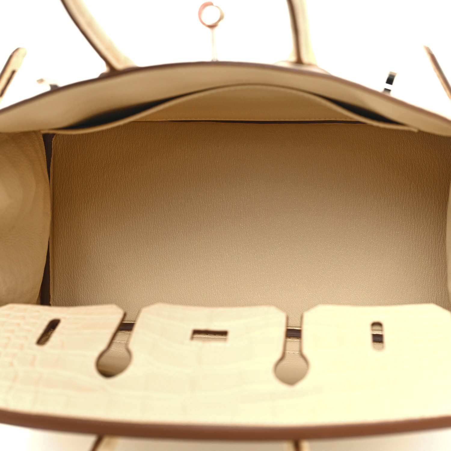 Hermès Birkin 25 — Alligator Vanille Mat - luxuryevafr