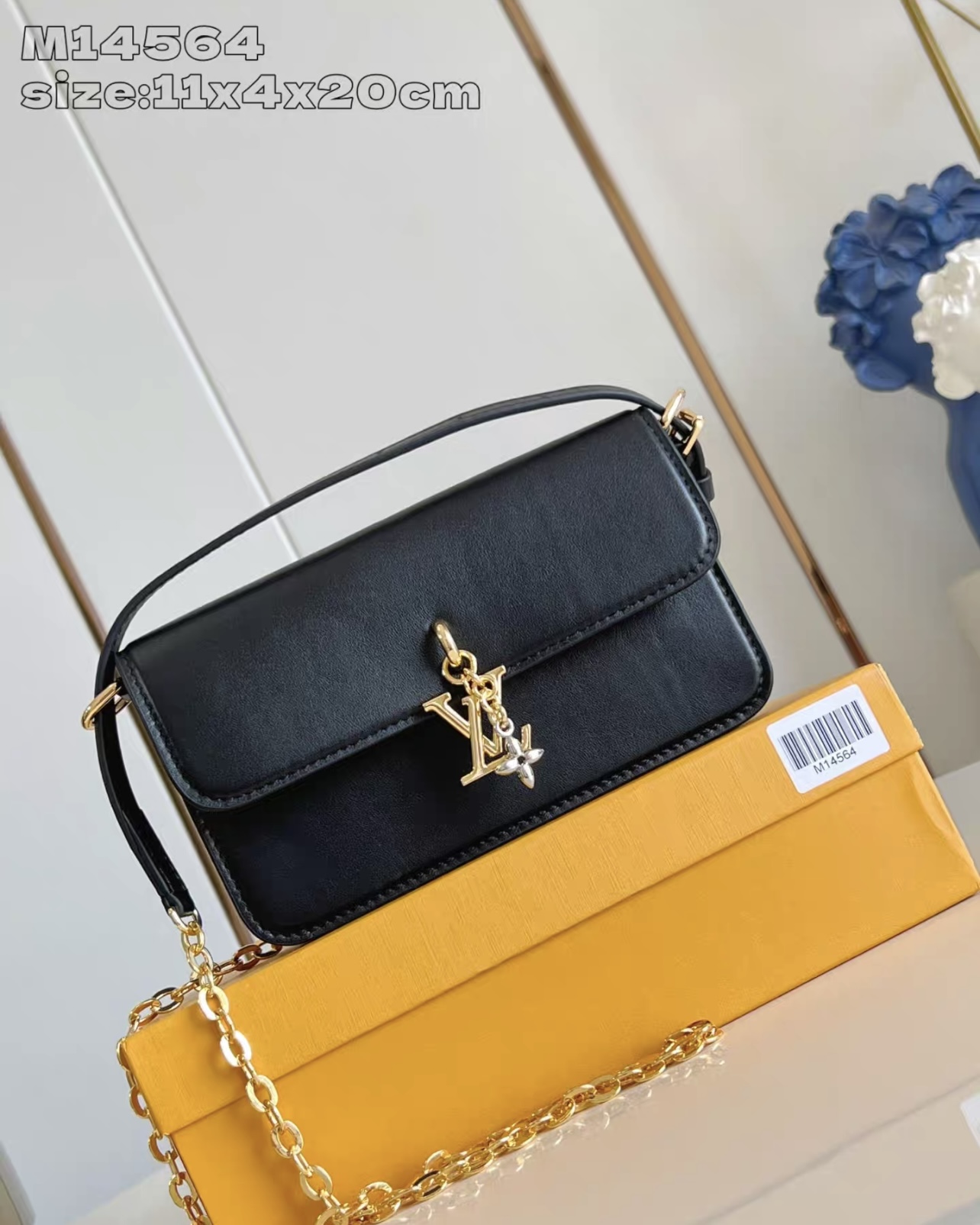 Portefeuille LV sur chaîne LV Bloom M14564 - luxuryevafr