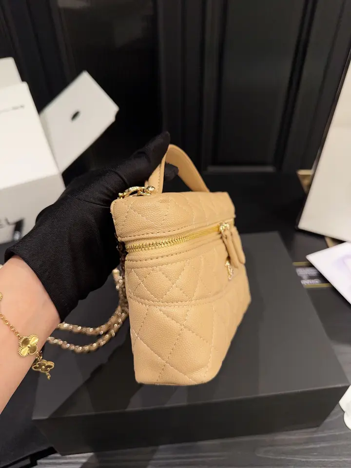Sac Chanel 25C LP Box – Caramel - luxuryevafr