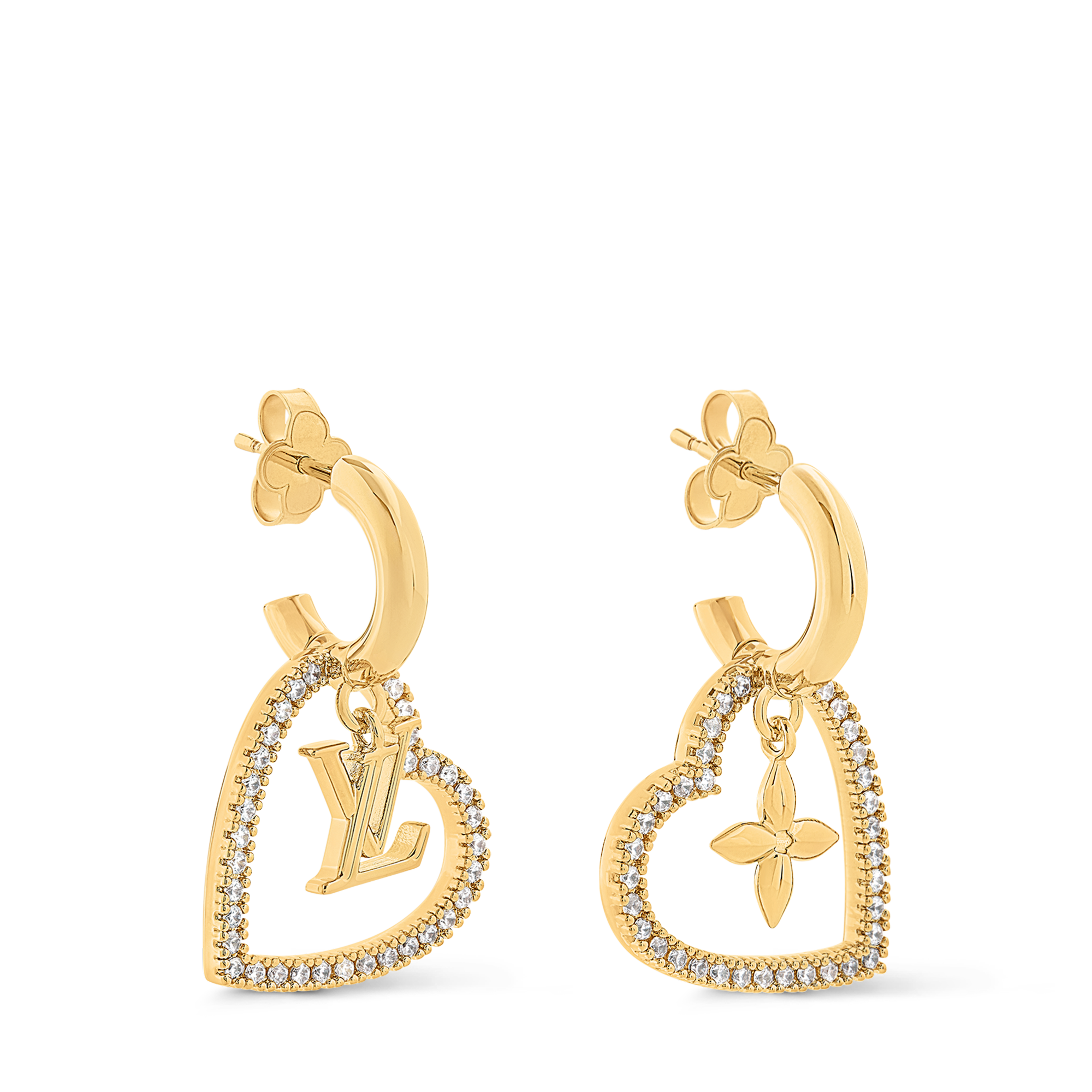 Boucles d'oreilles LV My LV Heart M02308 - luxuryevafr