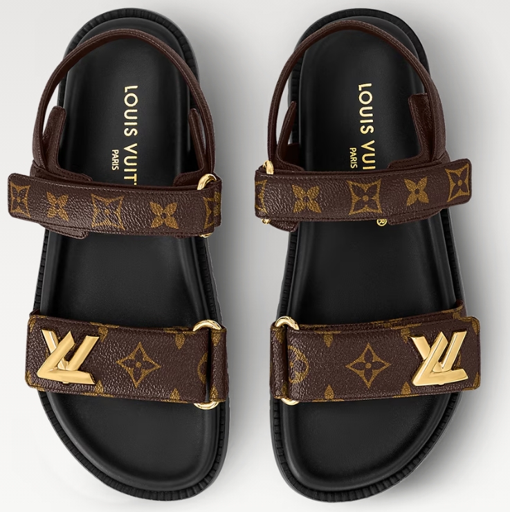 Louis Vuitton Sunset — Sandale Confort Monogram - luxuryevafr