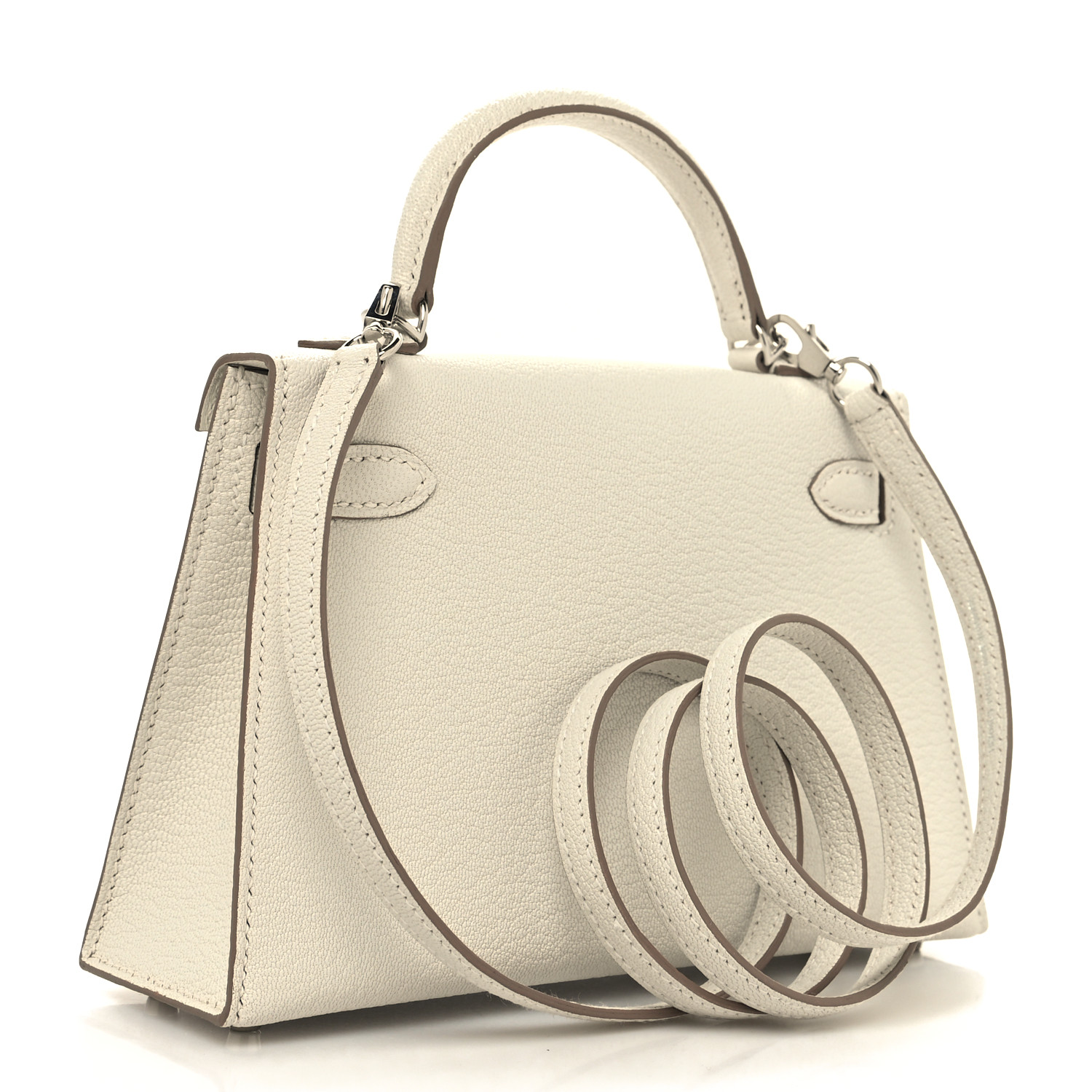 Hermès Mini Kelly 20 — Chèvre Champignons - luxuryevafr