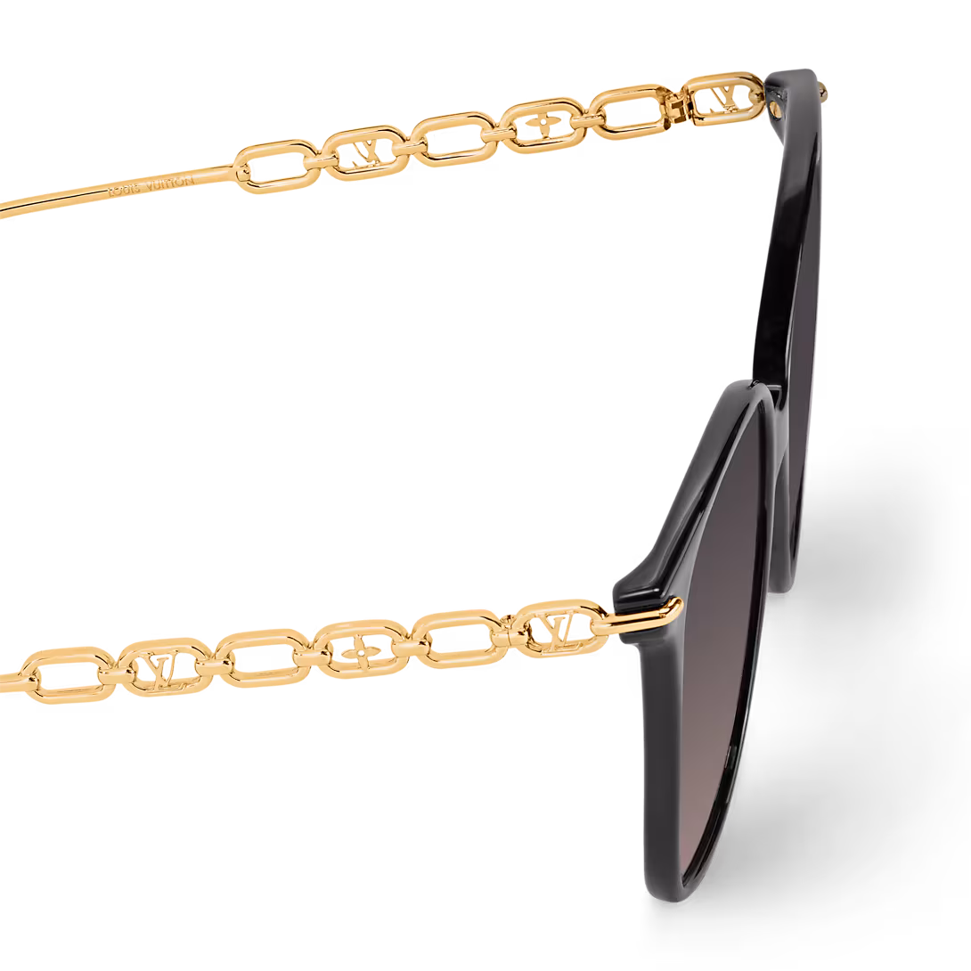 Lunettes de soleil carrées classiques LV Z1911U My LV Chain Two - luxuryevafr