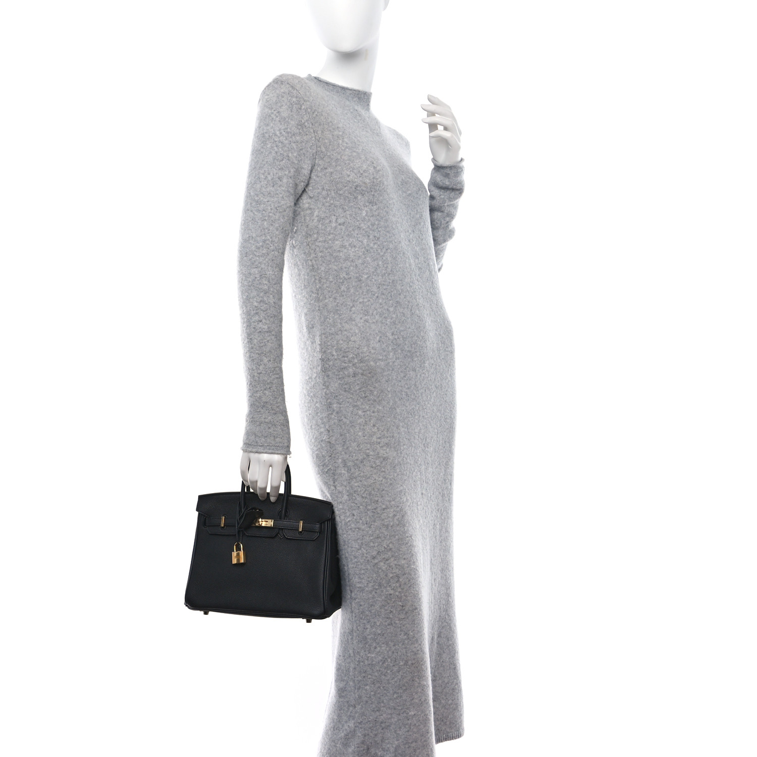 Hermès Birkin Sellier 25 — Noir & Or - luxuryevafr