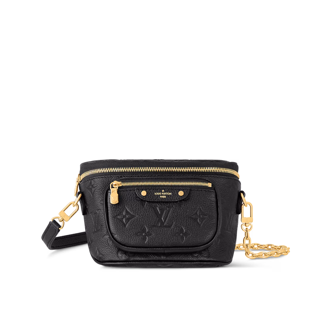 Mini sac banane LV M46917-Noir - luxuryevafr
