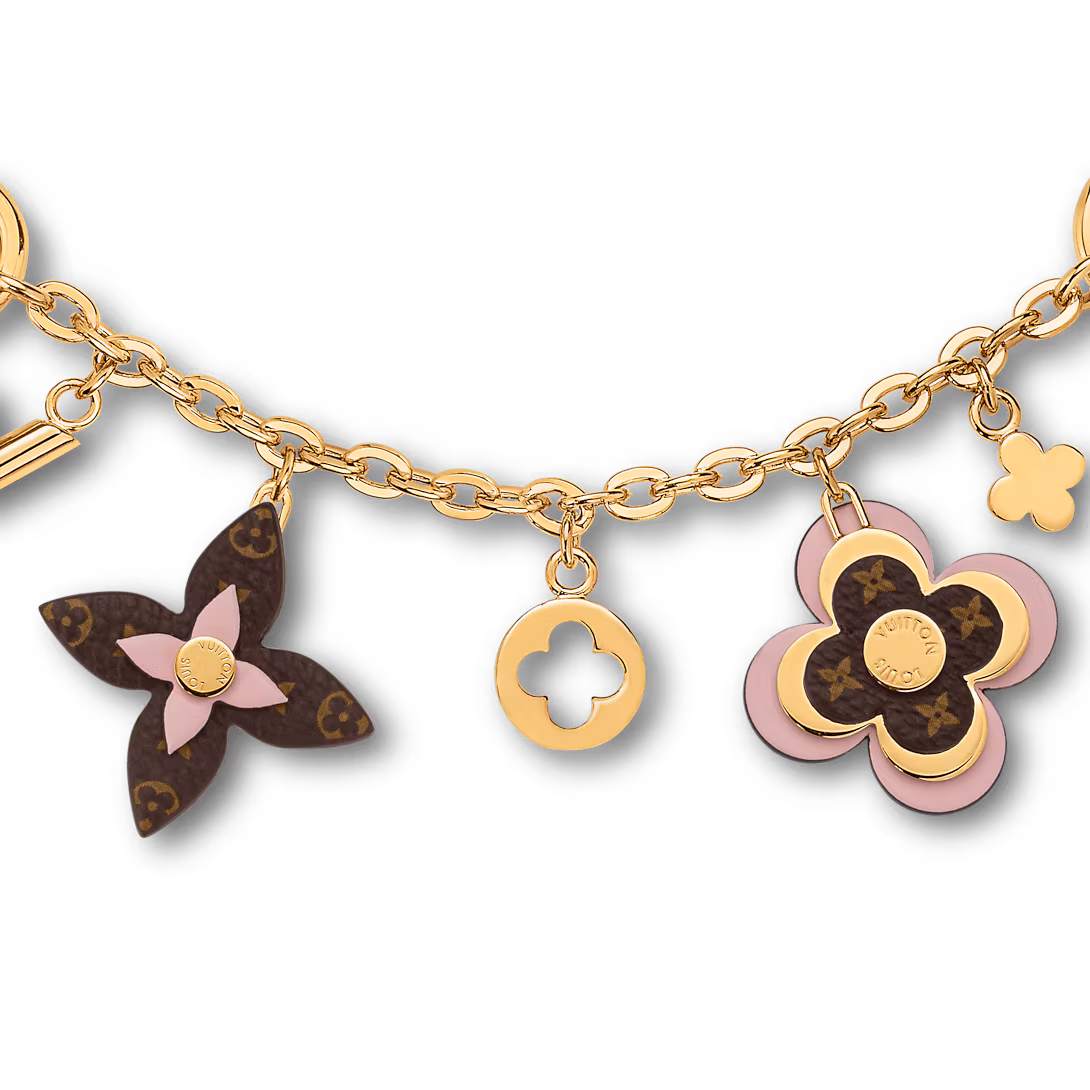Bijou de sac chaîne LV Blooming Flowers M01414 - luxuryevafr