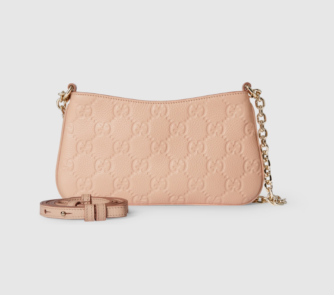 PETIT SAC À BANDOULIÈRE AVEC EMBLÈME GG Style ‎815278 AAEEM 6802 - luxuryevafr