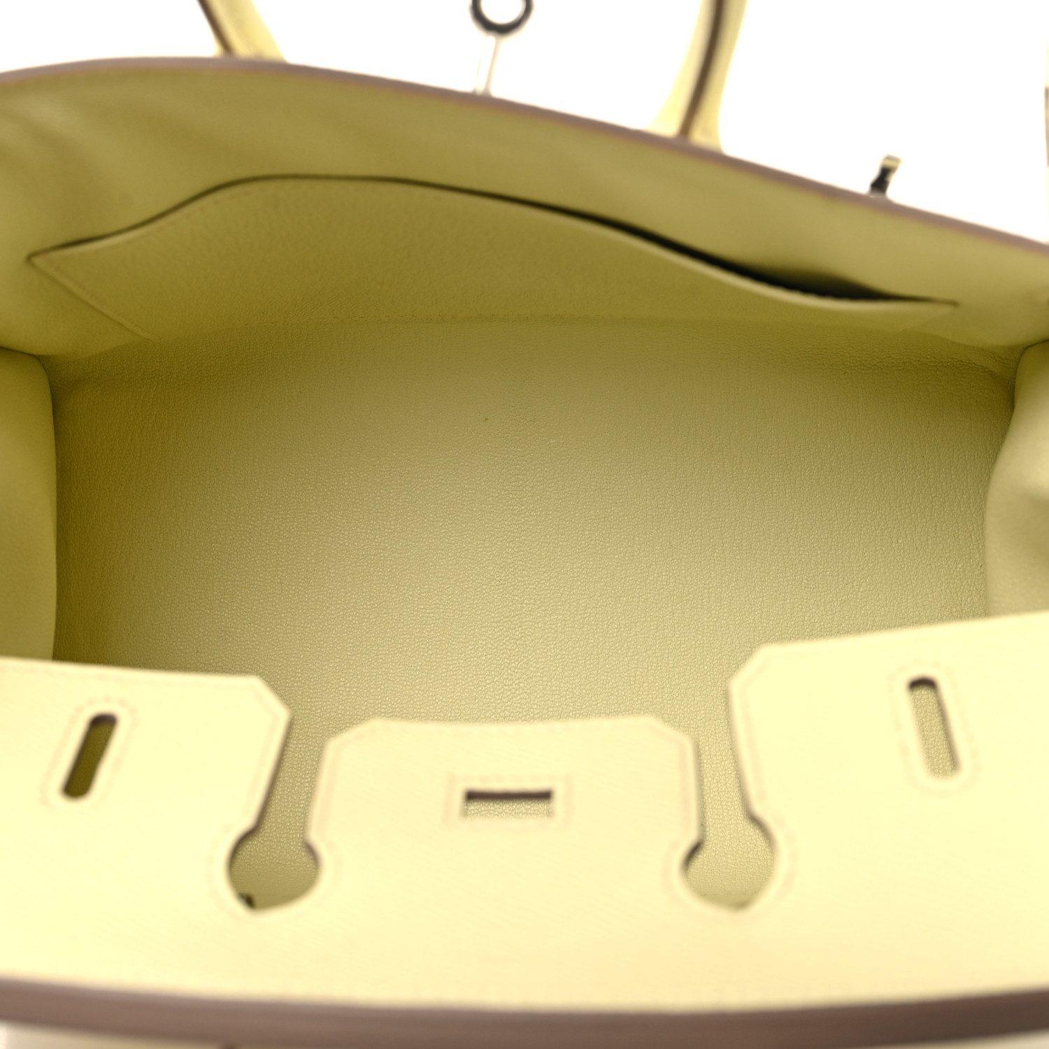Epsom Birkin Sellier 25 Jaune Milton - luxuryevafr