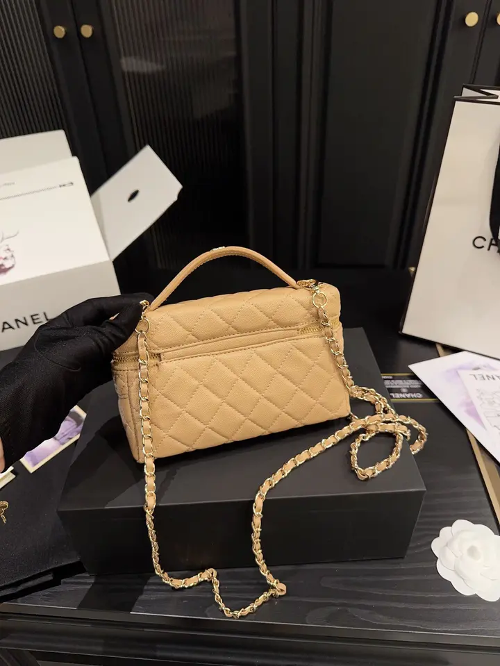 Sac Chanel 25C LP Box – Caramel - luxuryevafr