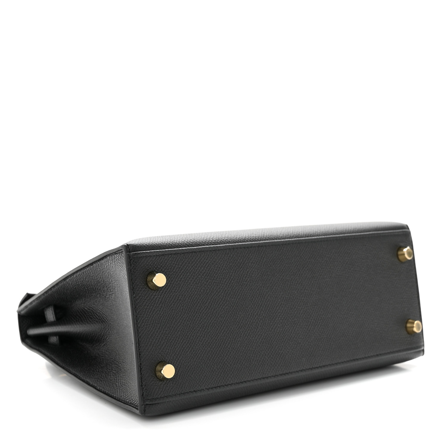 Epsom Kelly Sellier 25 Noir - luxuryevafr