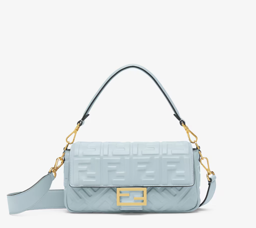 FENDI Baguette Bleu clair - luxuryevafr