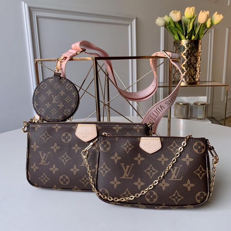 Louis Vuitton Multi-Pochette — Rose & Modulable - luxuryevafr