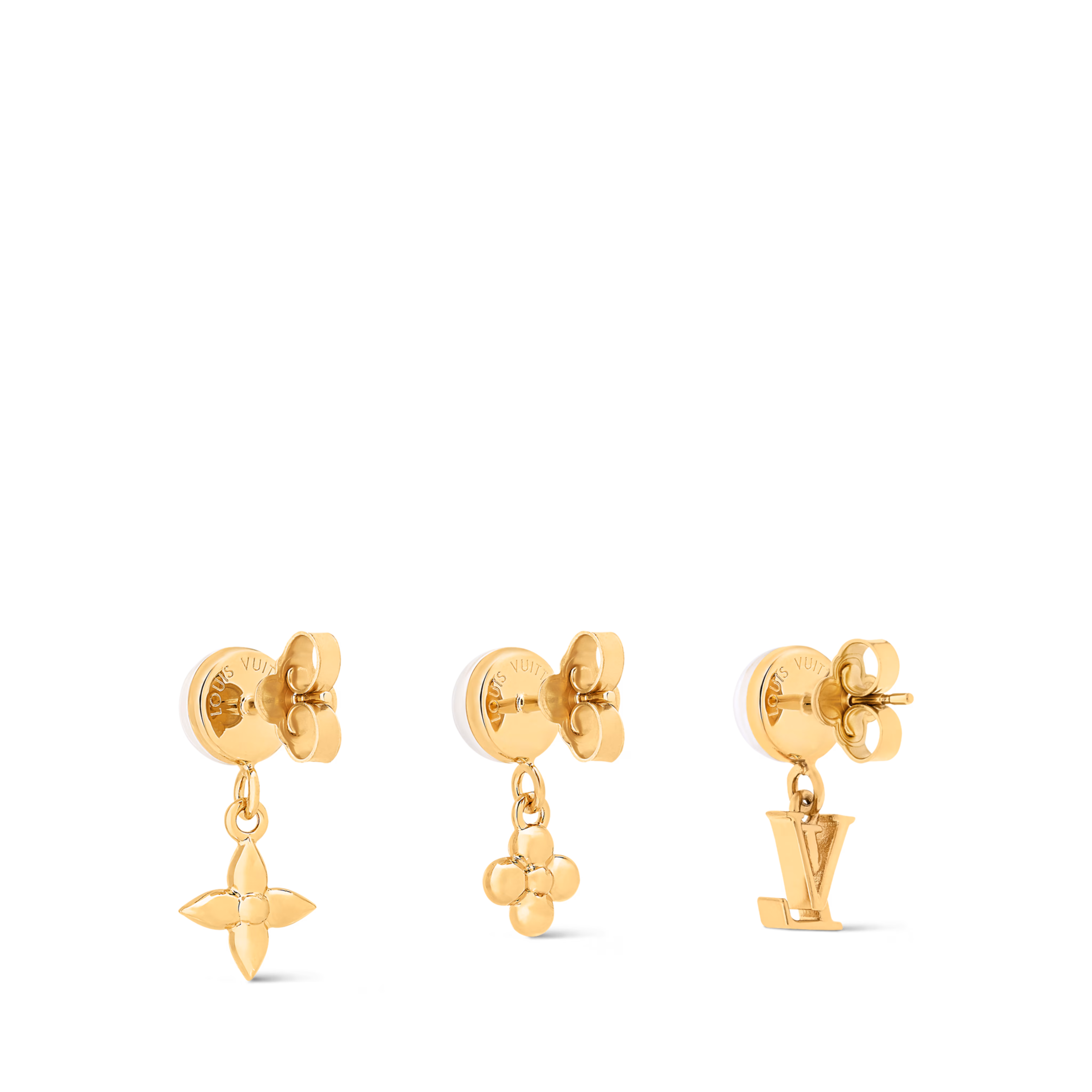 Boucles d'oreilles LV Pearl River M02810 - luxuryevafr
