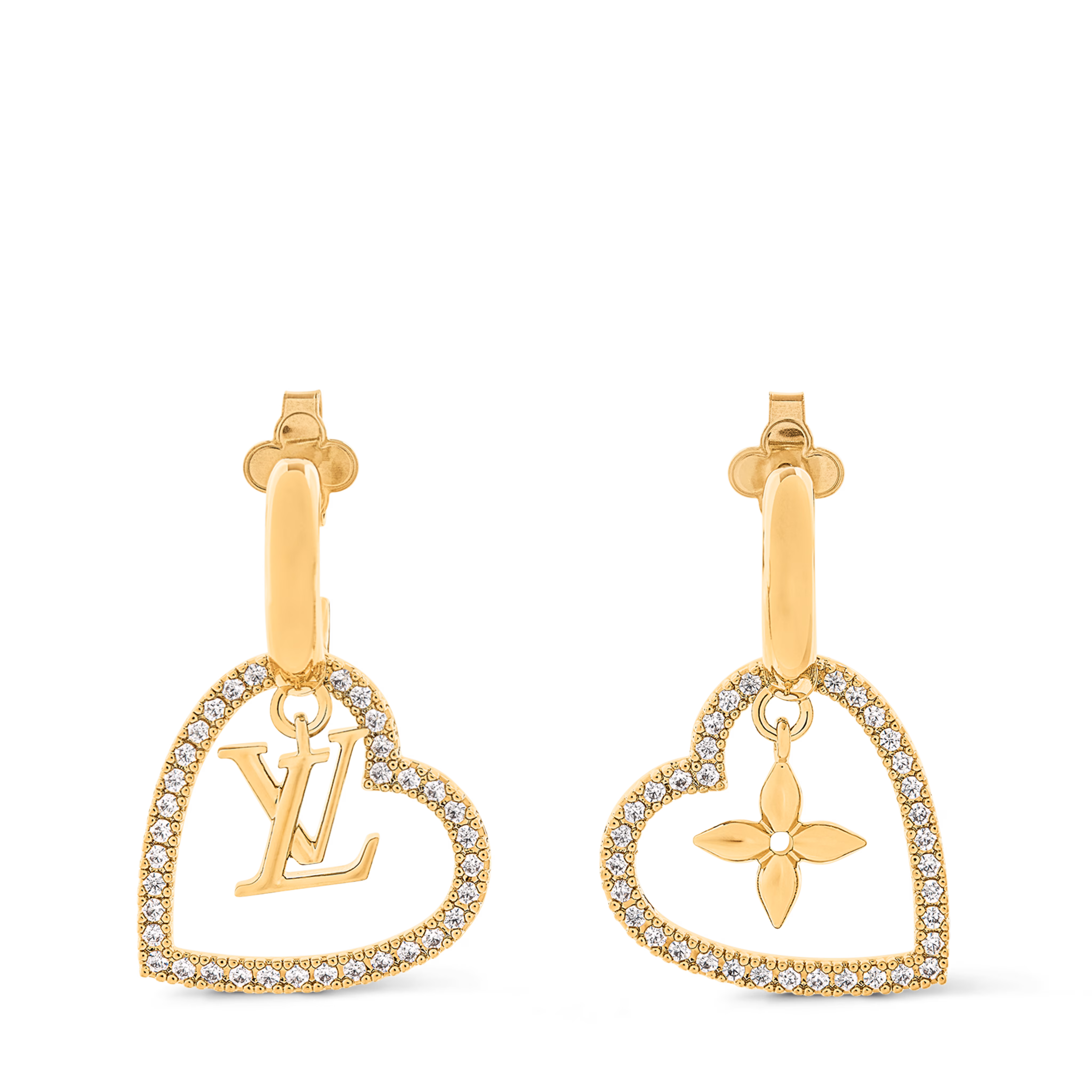 Boucles d'oreilles LV My LV Heart M02308 - luxuryevafr