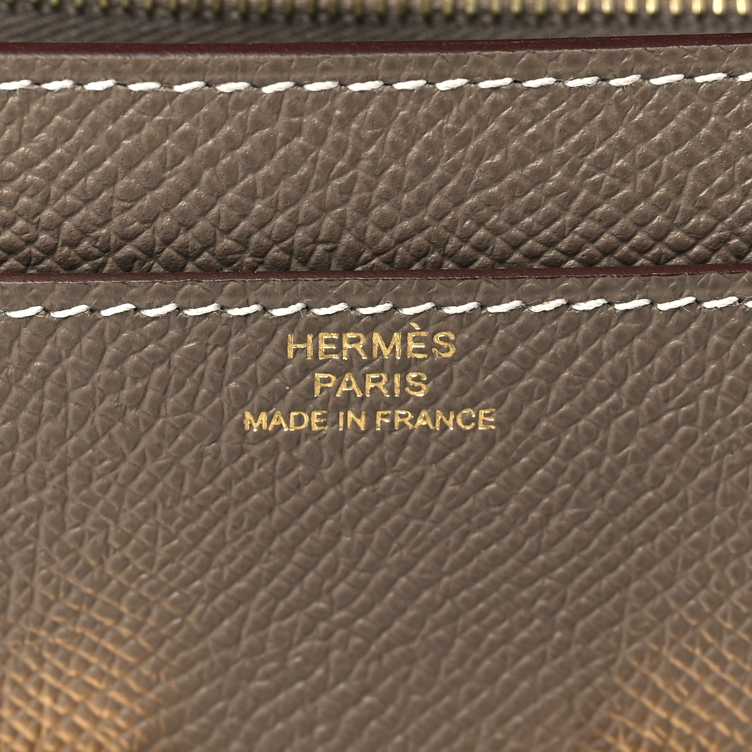 Portefeuille Epsom Constance Long To Go Étoupe - luxuryevafr