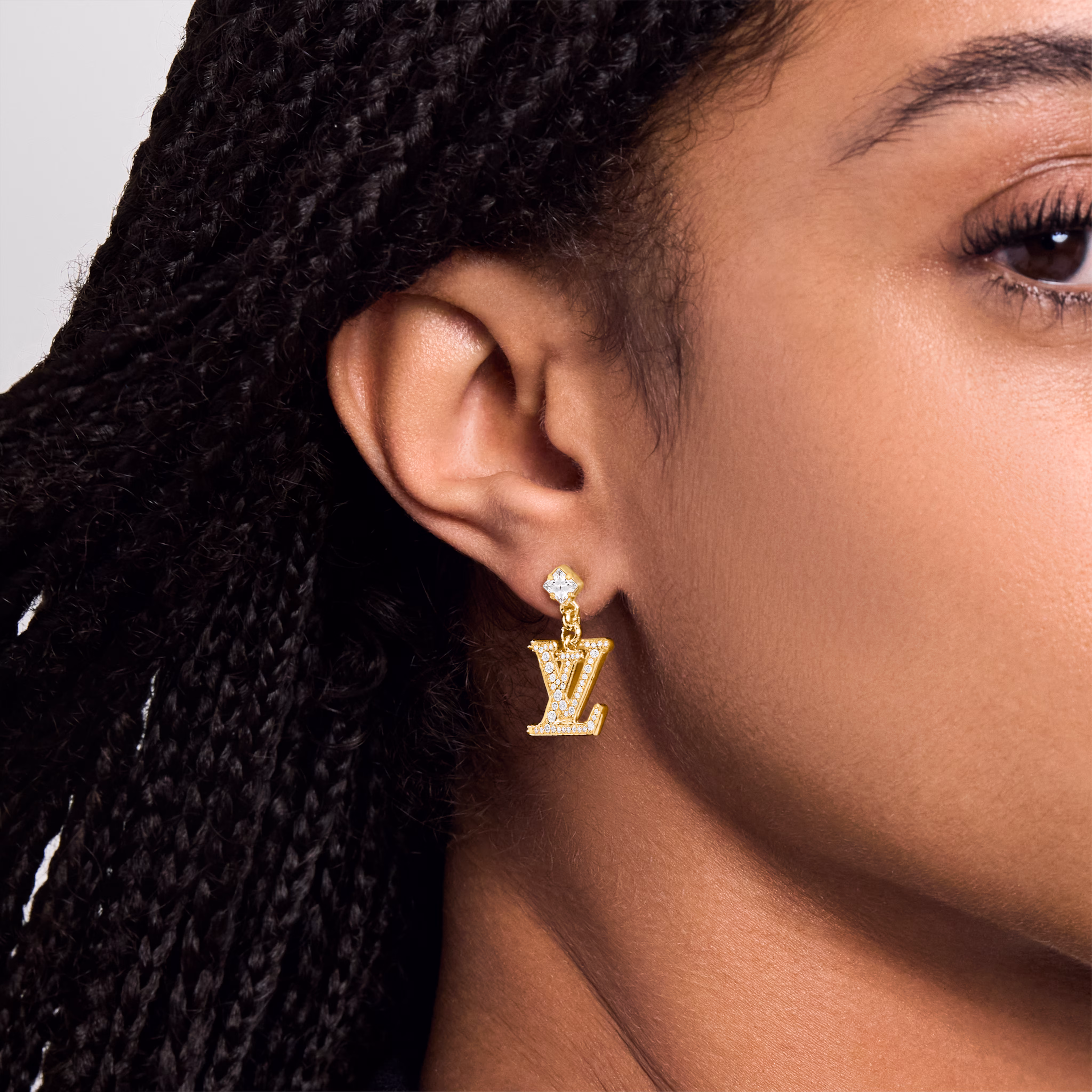 Boucles d'oreilles LV Lady LV M01844 - luxuryevafr