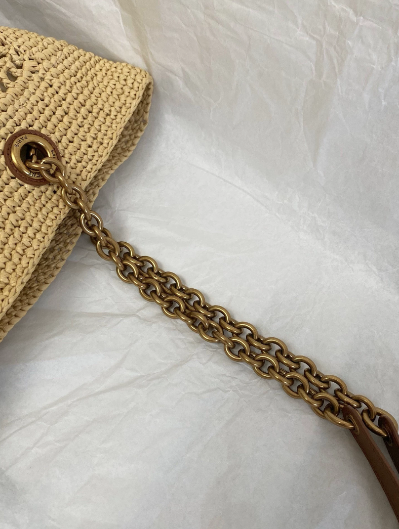 SHOPPING YSL JAMIE en raphia - luxuryevafr