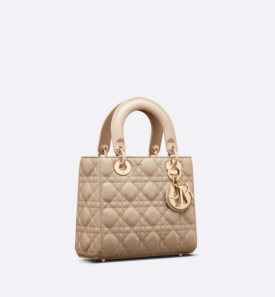 Dior Petit Lady — Cannage sable élégant - luxuryevafr