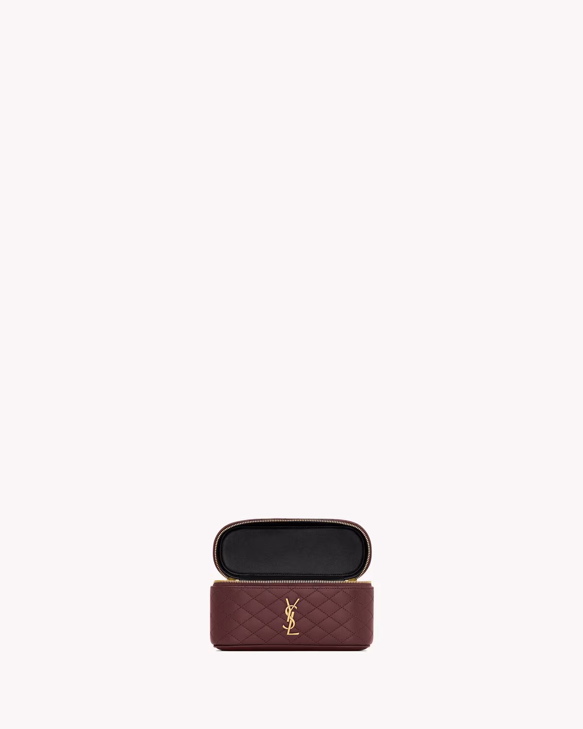 YSL GABY vanity bag in lambskin-ROUGE CABERNET - luxuryevafr