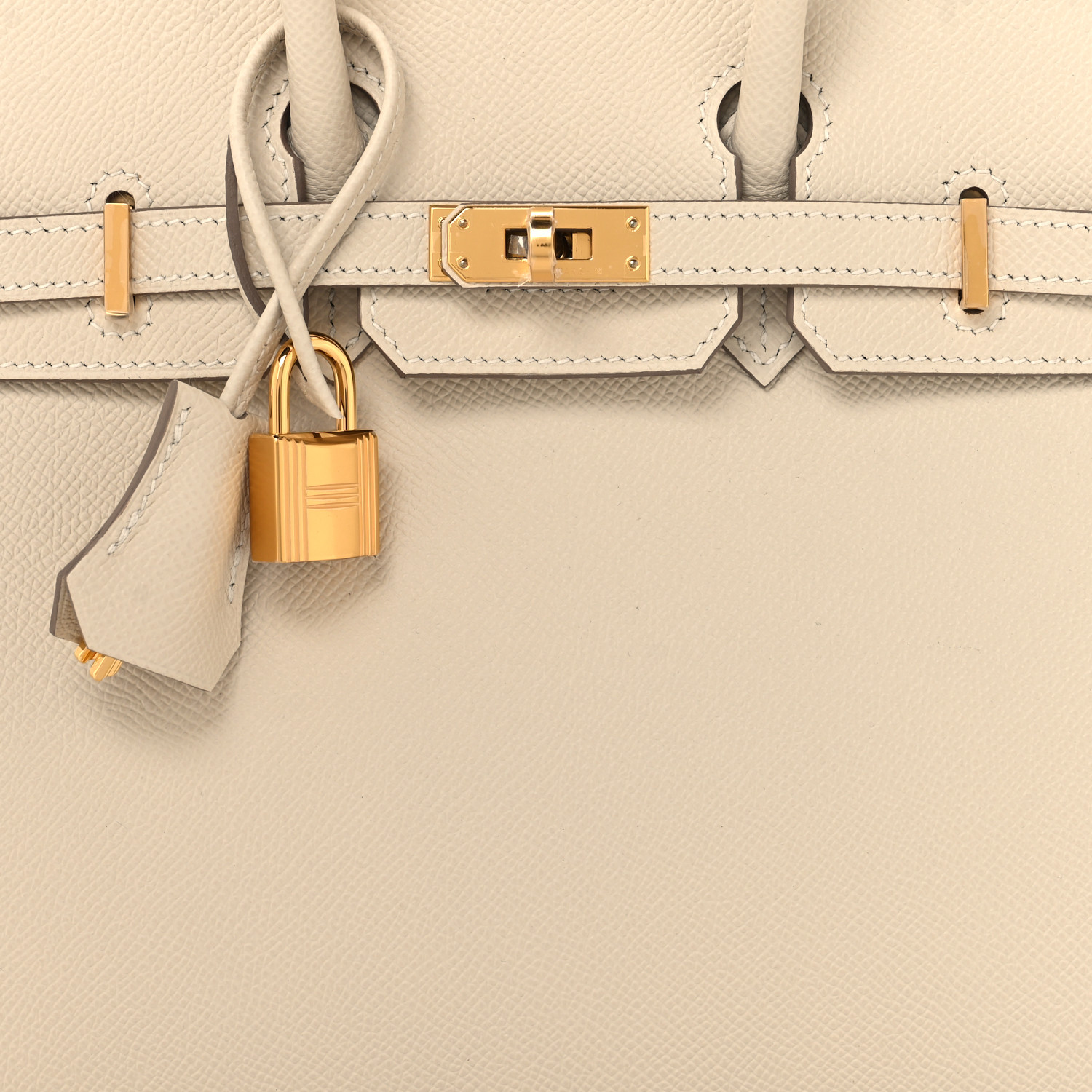 Epsom Birkin Sellier 25 Craie - luxuryevafr