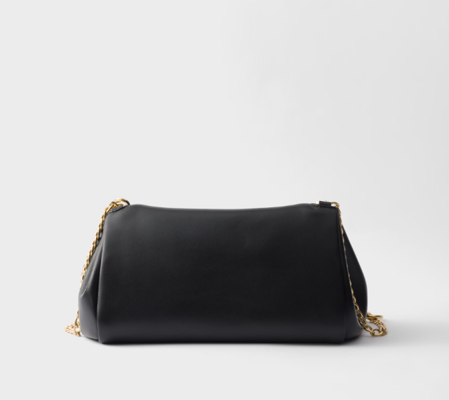 Petit sac en cuir nappa Prada Tumulte - Noir - luxuryevafr
