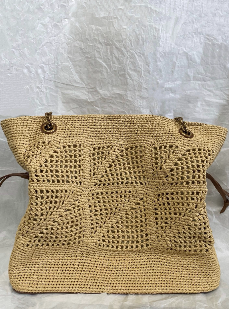 SHOPPING YSL JAMIE en raphia - luxuryevafr