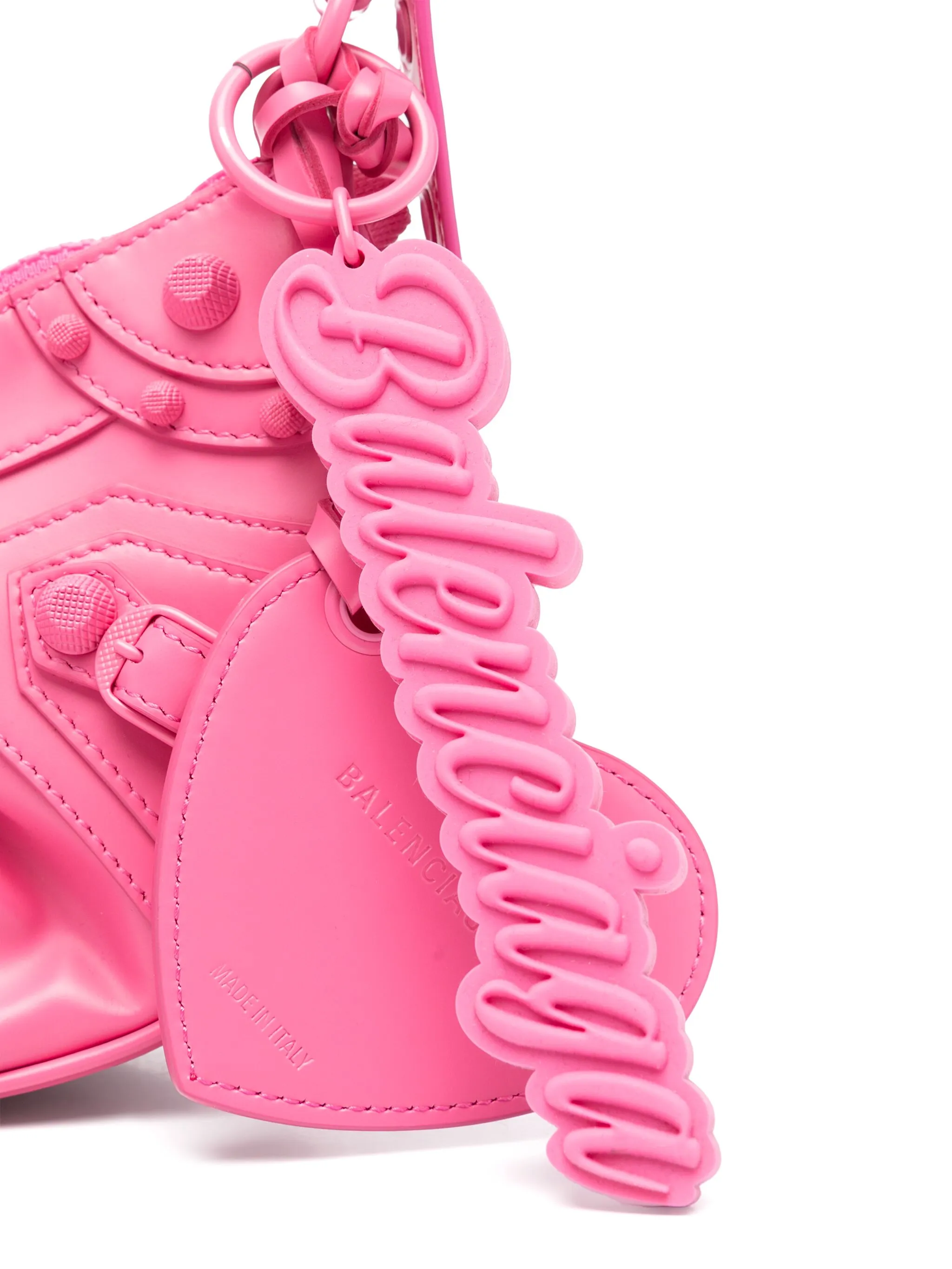 Sac Balenciaga en cuir rose bonbon Faible stock - luxuryevafr