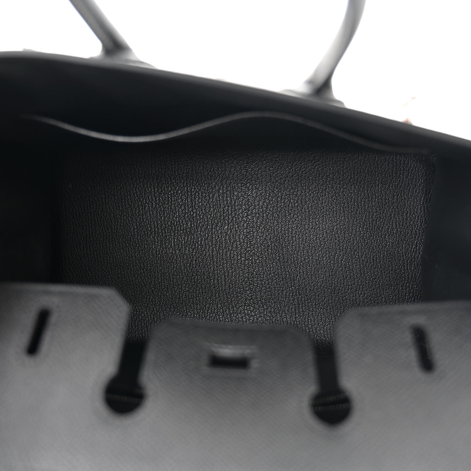 Epsom Birkin Sellier 25 Noir (Fermoir Argenté) - luxuryevafr