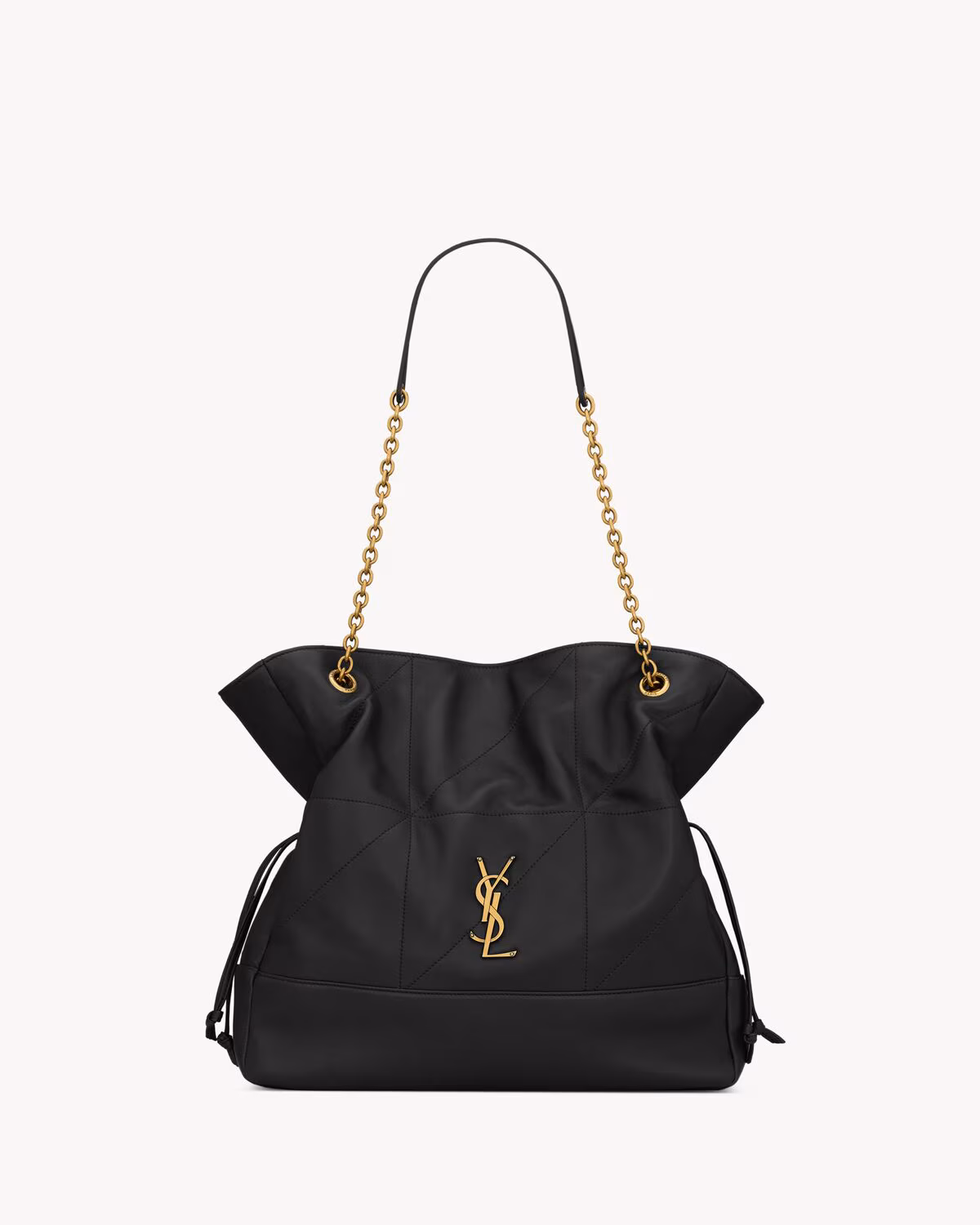 YSL JAMIE SHOPPING en cuir d'agneau-NOIR - luxuryevafr