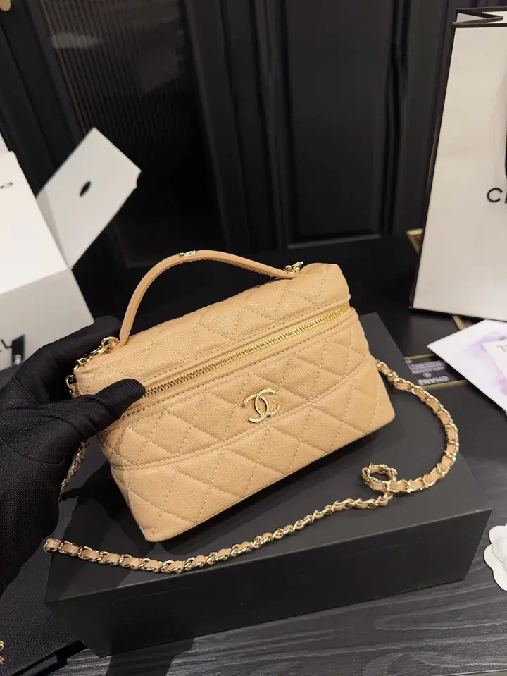 Sac Chanel 25C LP Box – Caramel - luxuryevafr
