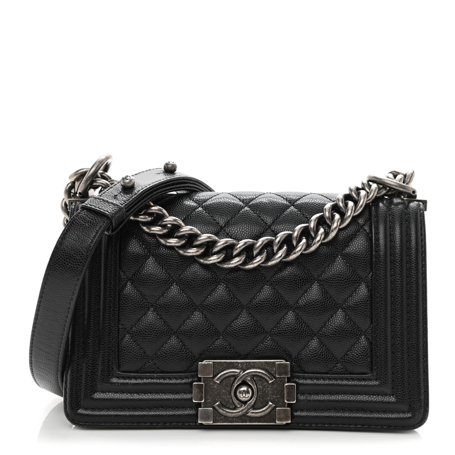 Chanel Small Boy Cuir Caviar — Intemporel - luxuryevafr