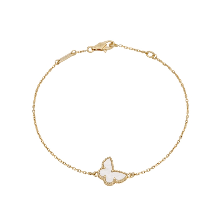 Van Cleef & Arpels – Collier et Bracelet Papillon en Nacre - luxuryevafr