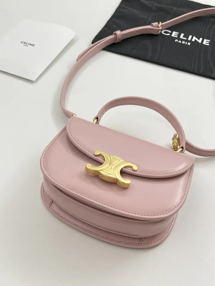 Celine Besace Cpea Mini Bag – Pink - luxuryevafr