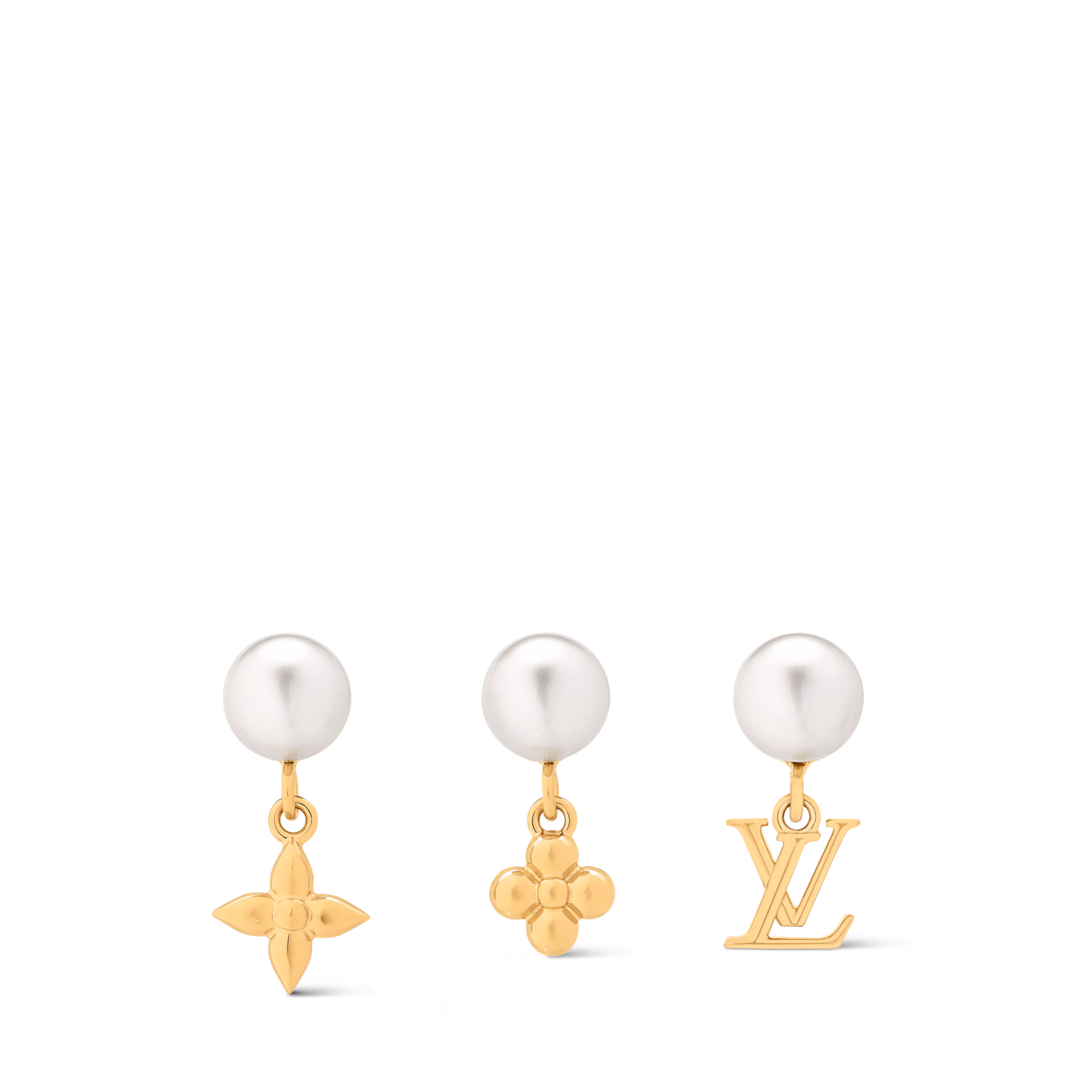 Boucles d'oreilles LV Pearl River M02810 - luxuryevafr