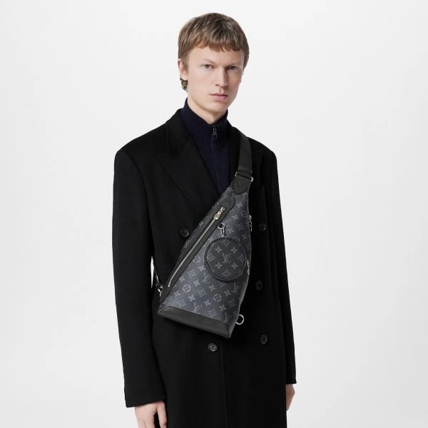 Sac bandoulière Louis Vuitton Monogram Eclipse M30936 Duo - luxuryevafr