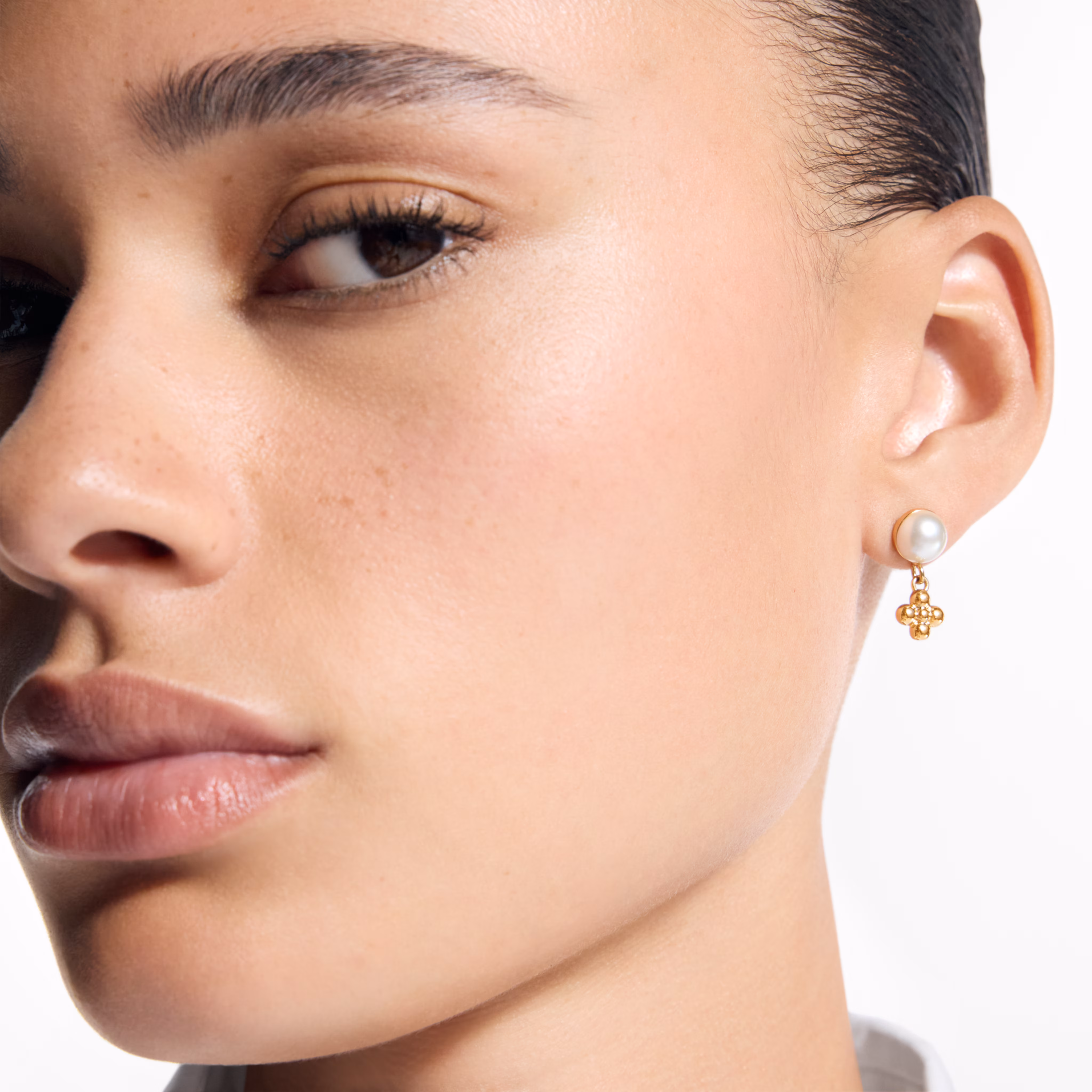 Boucles d'oreilles LV Pearl River M02810 - luxuryevafr