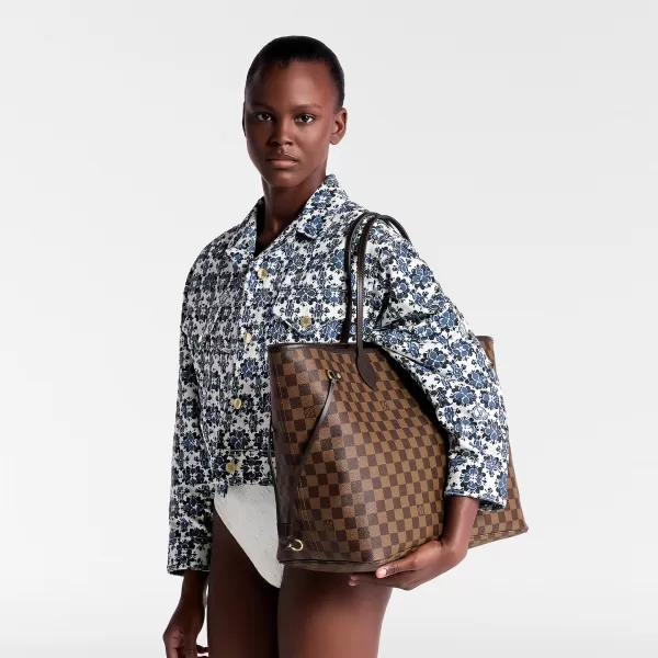 Louis Vuitton Damier Ebène Toile Neverfull GM N40597 - luxuryevafr