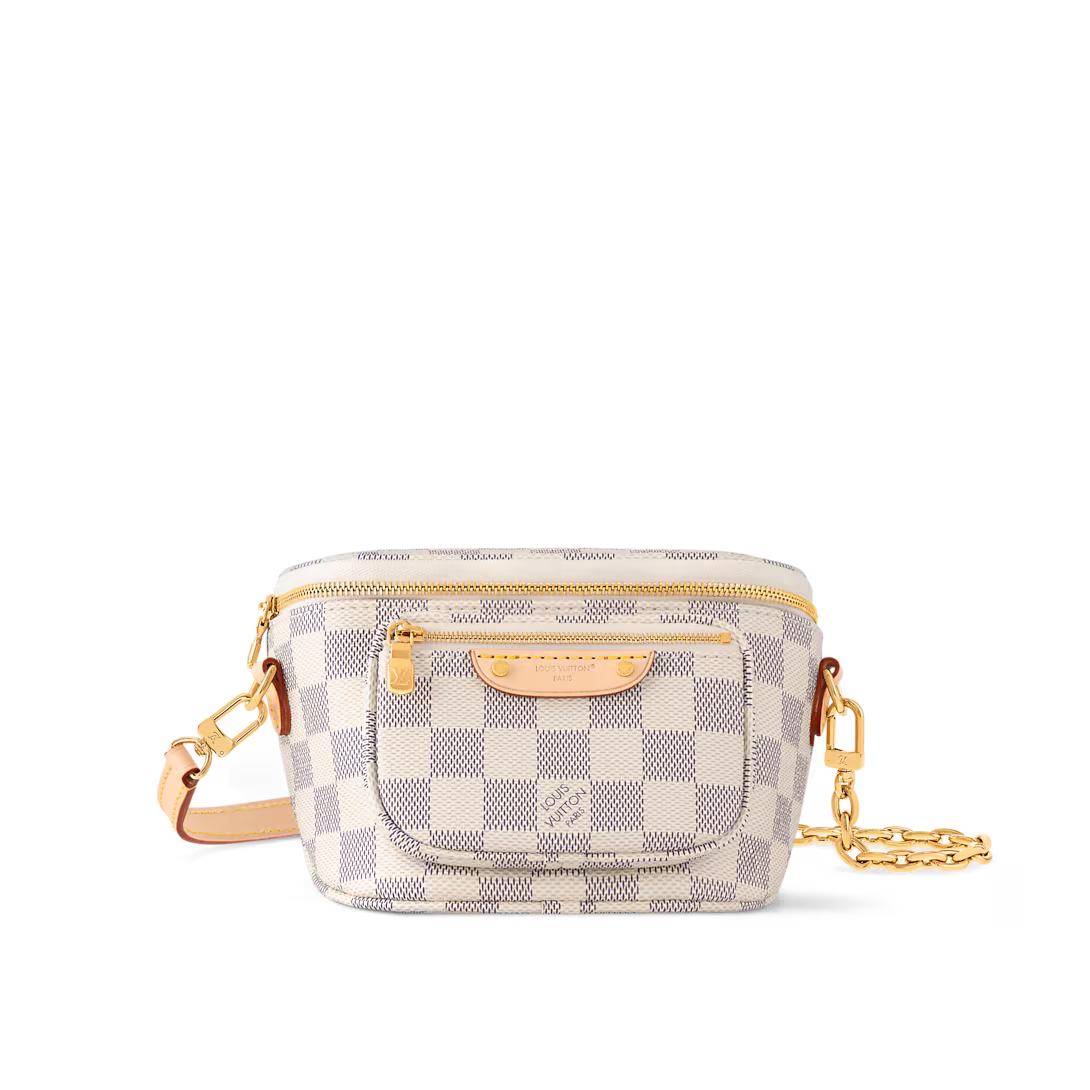 LV Mini Bumbag N00130-Damier Azur - luxuryevafr