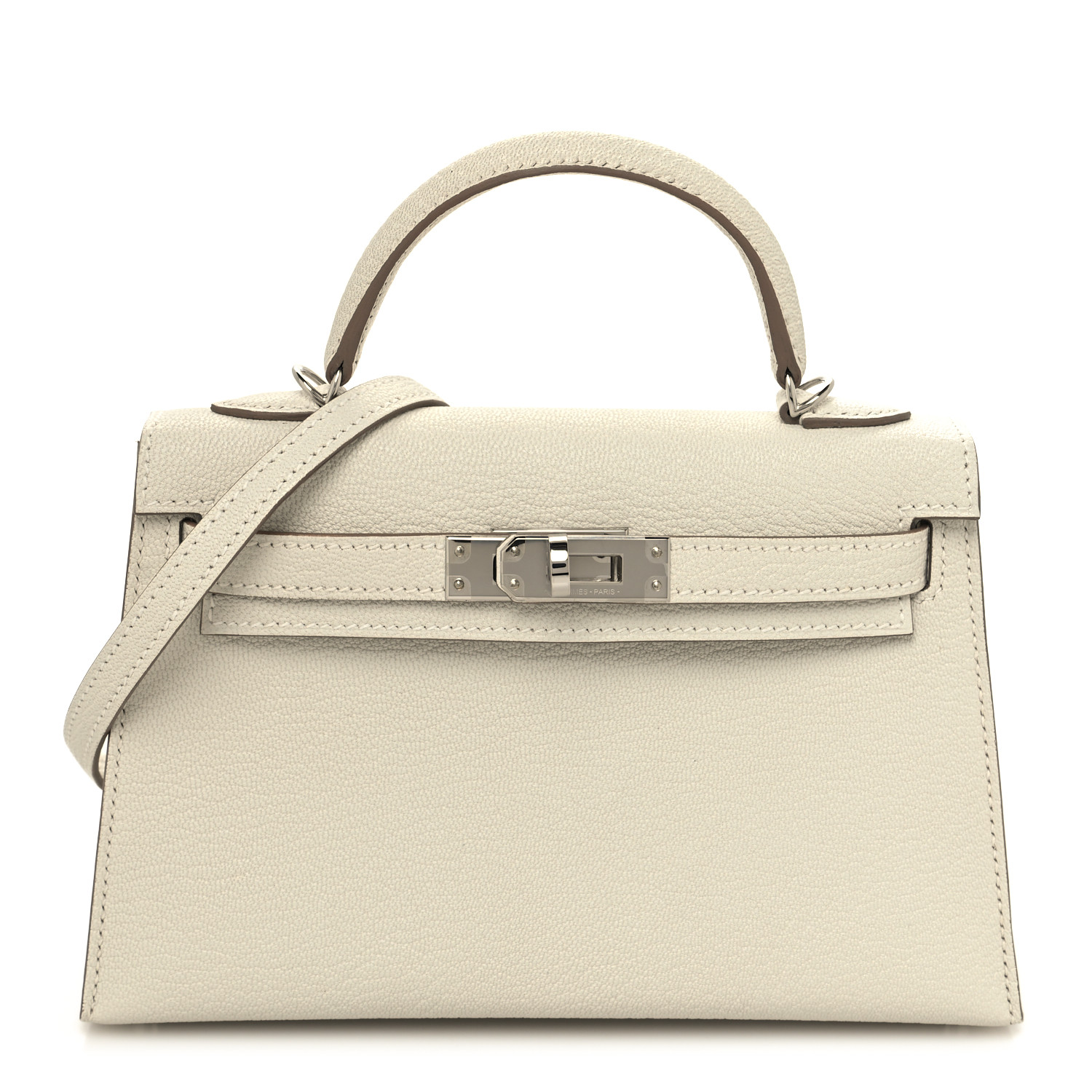 Hermès Mini Kelly 20 — Chèvre Champignons - luxuryevafr
