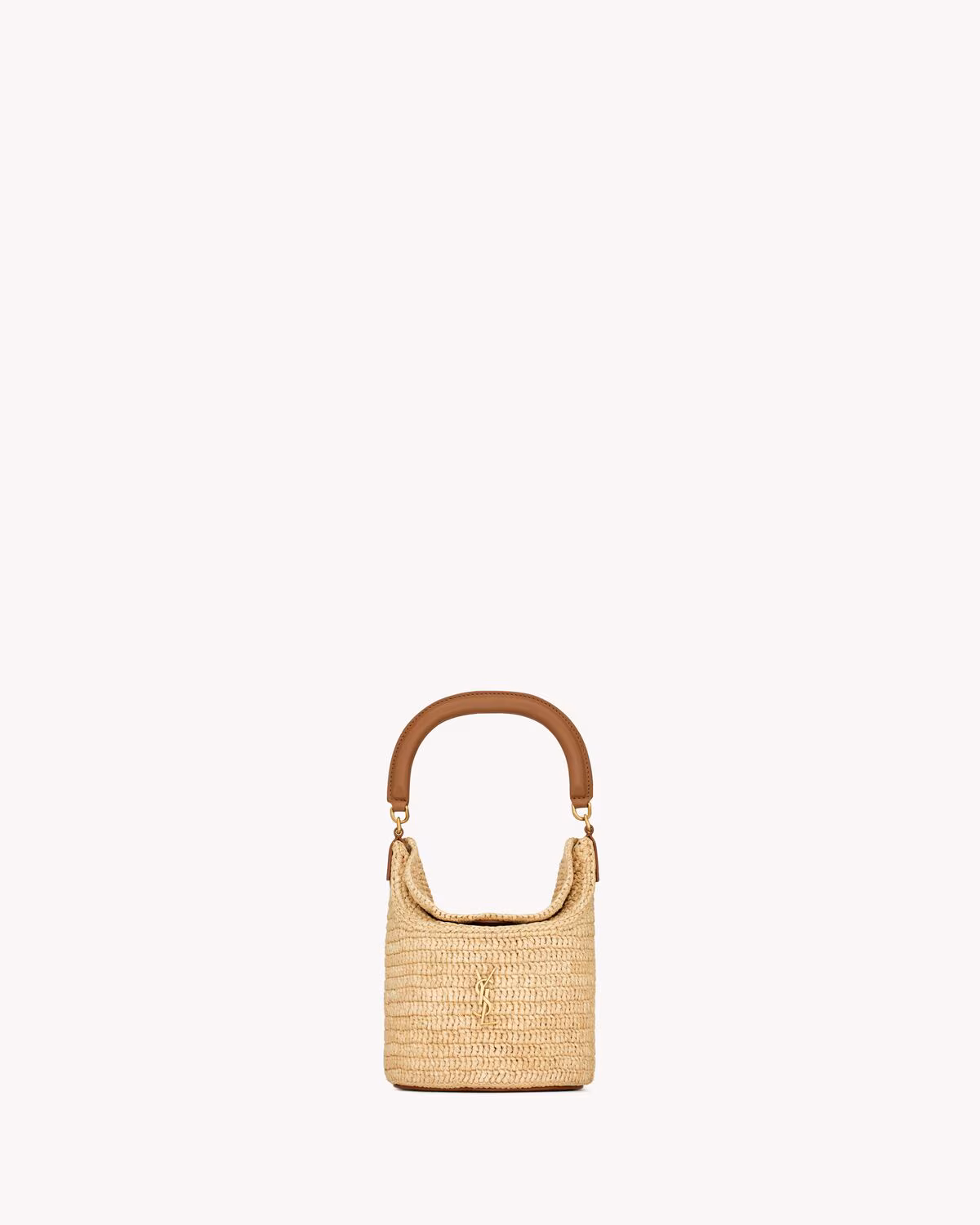 Sac seau YSL GABY en raphia - luxuryevafr