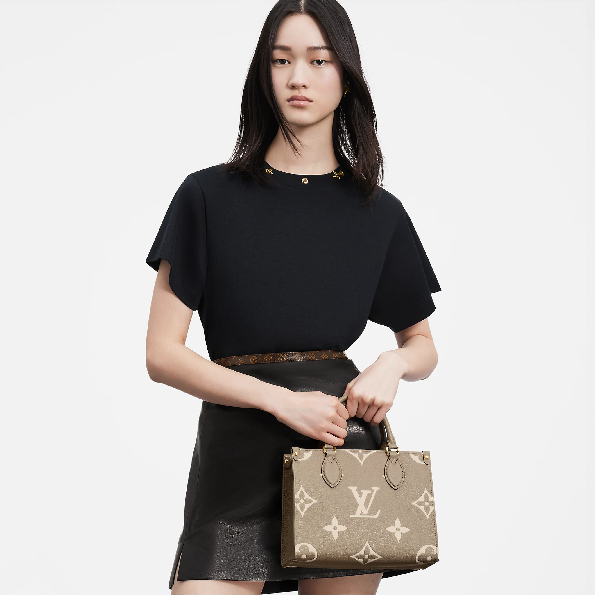 Louis Vuitton Onthego PM — Monogram Empreinte Beige - luxuryevafr