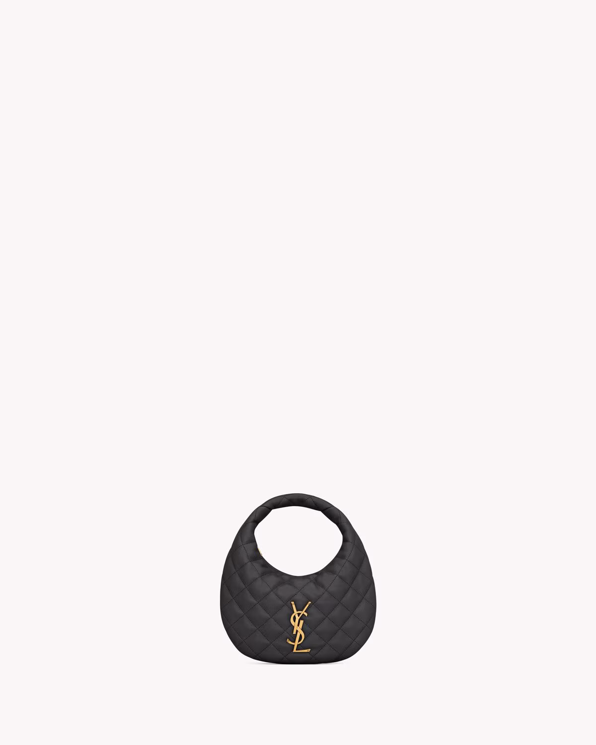 YSL ICARINO en nappa matelassé-Noir - luxuryevafr