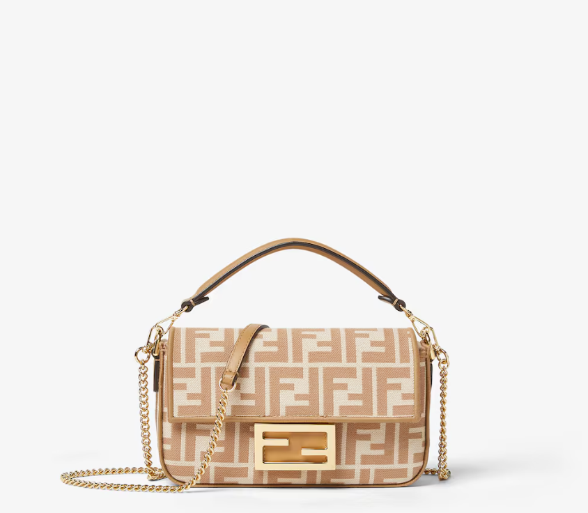Mini Baguette FENDI Beige - luxuryevafr