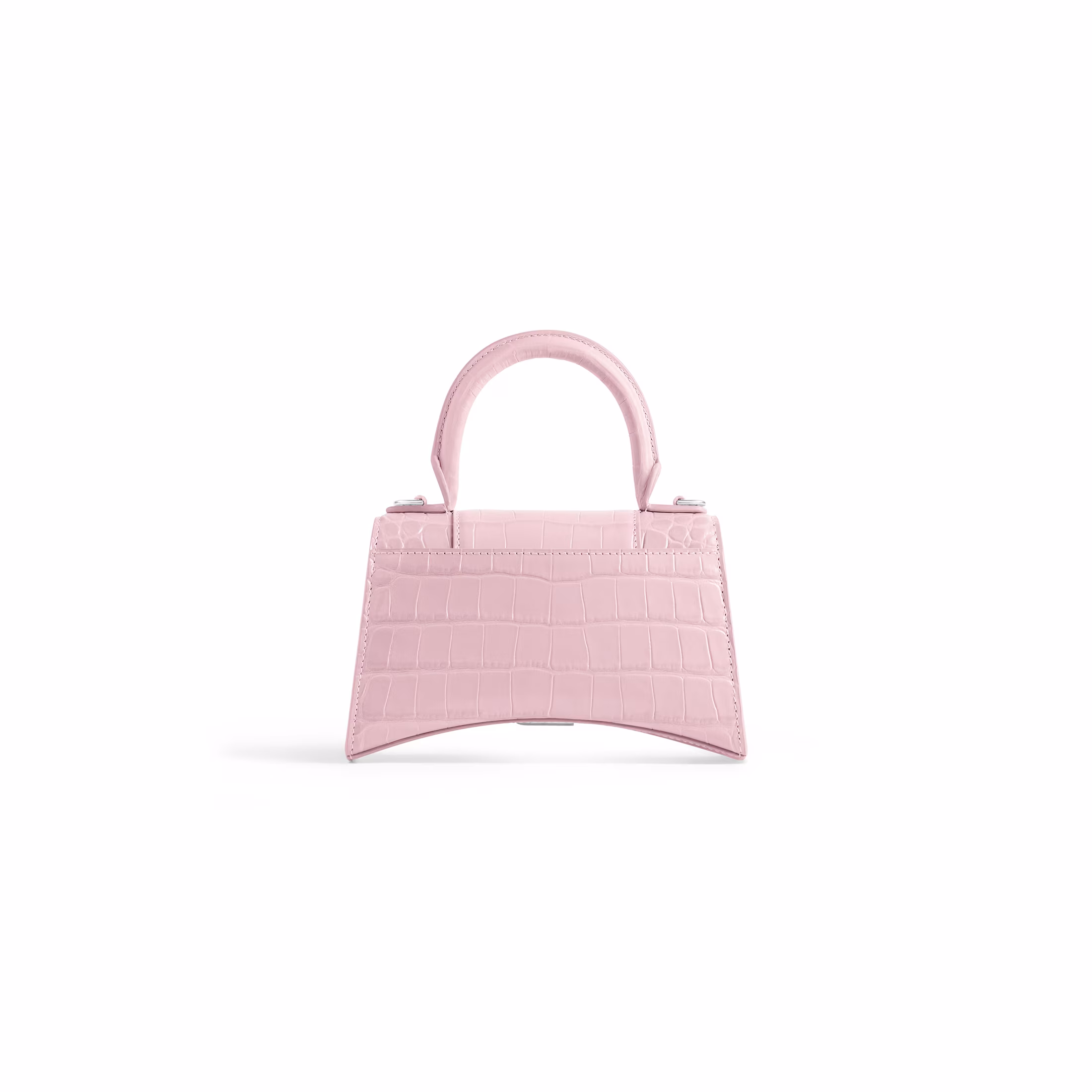 Sac à main Balenciaga HOURGLASS XS pour femme en rose - luxuryevafr