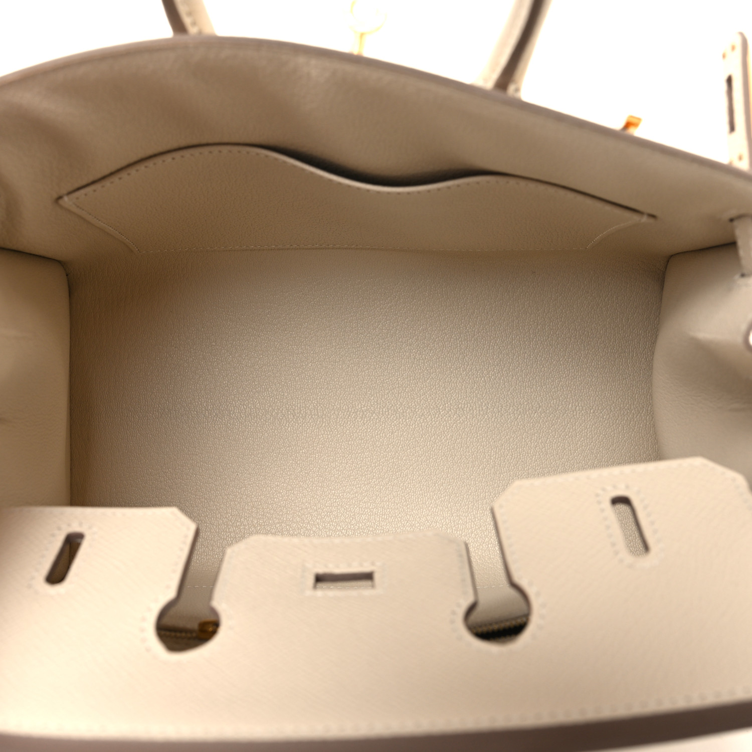 Epsom Birkin Sellier 25 Craie - luxuryevafr