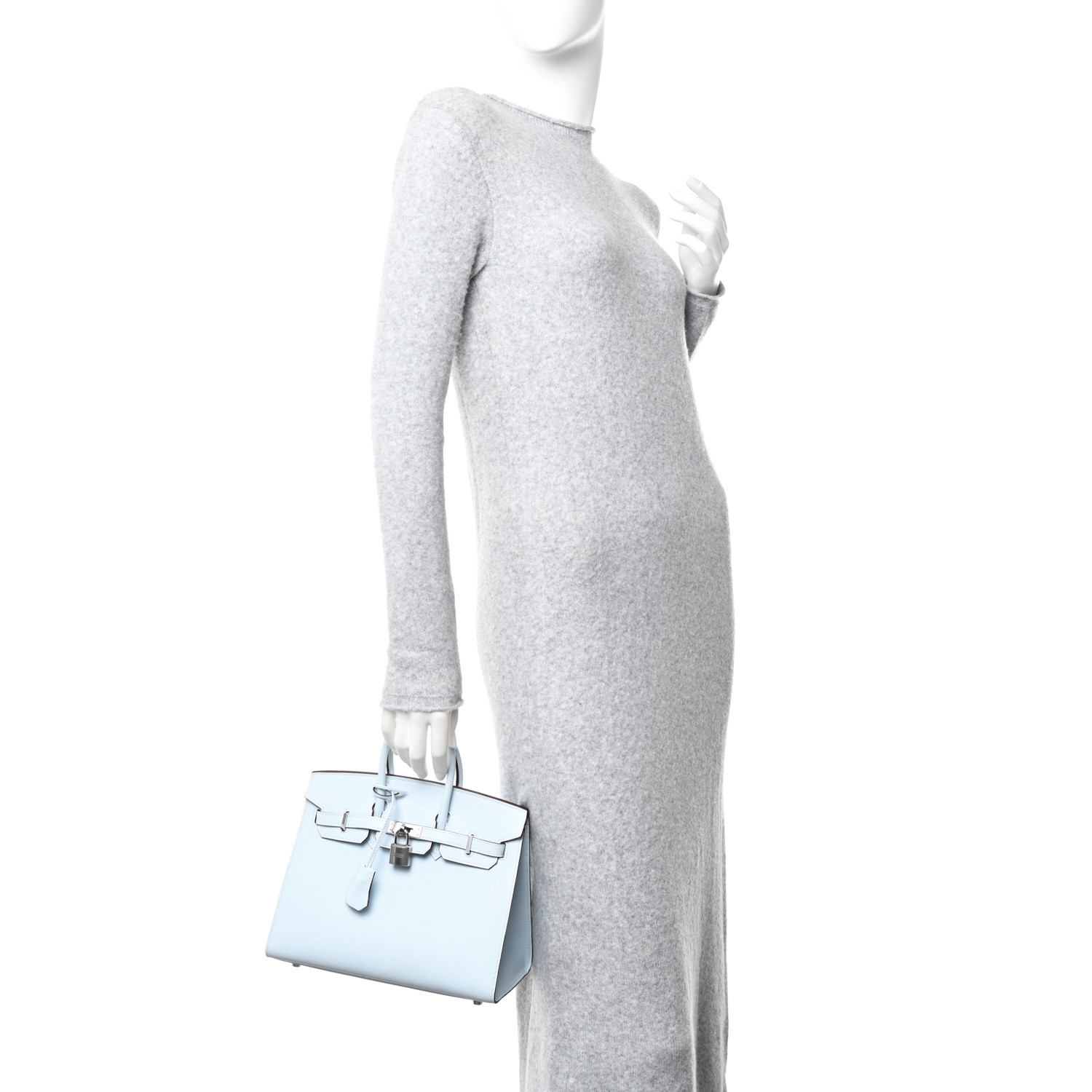 Epsom Birkin Sellier 25 Bleu Brume - luxuryevafr
